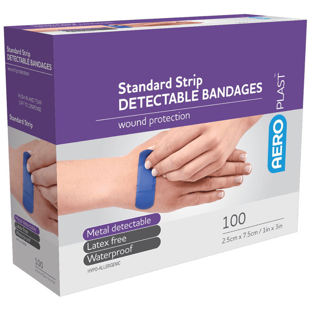AD3000_01_1000px_cdae24cb1d137303fb98db269e76d51d.png AEROPLAST Standard Detectable Strips 7.5 x 2.5cm Box/100 - Customers also search for: S641 Aeroplast Blu Dtcbl Strips 25Mm Pkt 100,S643 Blu Coverplast Visl PK100 S71300-06,69041 Bandaid Blue Detectable pk100