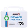 REGULATOR Eyewash First Aid Kit 21 x 7.5 x 13cm - Customers also search for: Eye Injury Module A38685 Eye Injury Module,First Aid Works FAWEIK Eye Irrigation First Aid Kit,First Aid Works FAWT2UMEM T2 Eye Module,Uneedit SWM-E,FADE25 Emergency Eye Wash First Aid Kit,A13188 Trafalgar Emergency Eye Station,SWM-E F.A.KIT: MODULE SAFE WORK AUSTRALIA EYE INJURY COMPLETE,871147 Small Eye Injury Management Pack