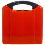 AEROCASE Small/Medium Orange and Grey  Neat Plastic Case 25.5 x 23.5 x 9cm (for AFAK3P)