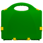 AEROCASE Medium/Large Green and Yellow Neat Plastic Case 34 x 28 x 10cm (for AFAK5P)